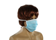 Una maschera chirurgica eliminabile di 3 pieghe con il legame sugli ospedali/clinica/centro sanitario facendo uso di