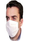 Maschera medica eliminabile bianca monouso, maschera chirurgica della prova della polvere eliminabile
