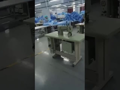 Aami di livello 4 sterile abiti medici usa e getta con polsetta a maglia