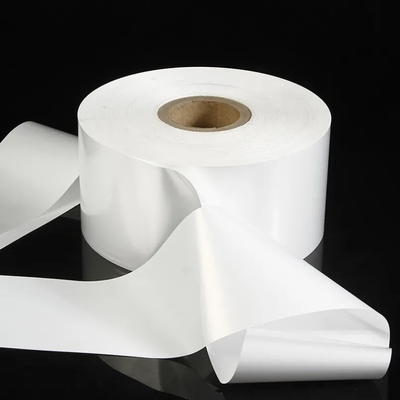 Resistenza alle lacrime Perla Bianco Sigillabile al calore BOPP Pellicola perlacentaria Imballaggio flessibile Pellicola di plastica morbida Imballaggio alimentare