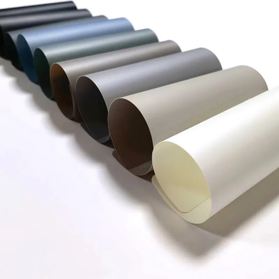 0.25mm Colore massello Alto lucido Tocco morbido Plastica PETG PET Tavola mobili Rollo di pellicola protettiva per la laminazione