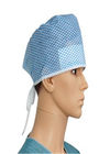 Coperture eliminabili della testa del polipropilene/cappucci chirurgici eliminabili con il legame sopra