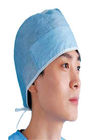 Coperture eliminabili della testa del polipropilene/cappucci chirurgici eliminabili con il legame sopra