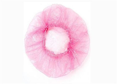 Le cuffie da doccia di plastica eliminabili del cappuccio capo eliminabile variopinto impermeabilizzano monouso