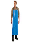 Campioni liberi resistenti di colore dei grembiuli dell'olio di plastica eliminabile blu del vestiario di protezione