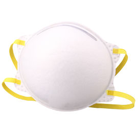 Maschera eliminabile della tazza FFP2, maschera di sicurezza di costruzione con la clip di alluminio regolabile del naso