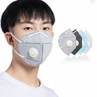 4 maschera di polvere adulta piegante verticale della maschera di protezione N95 di strato FFP2 con la valvola