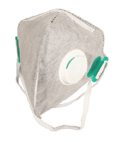 Maschera attivata del respiratore del carbonio FFP2 un colore grigio di 4 strati non che stimola