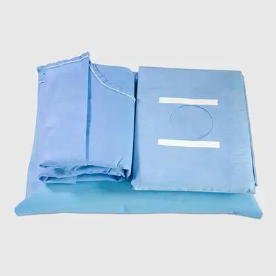 Kit chirurgici monouso blu EO sterile Prodotti chirurgici completi per cliniche Ospedali e medici
