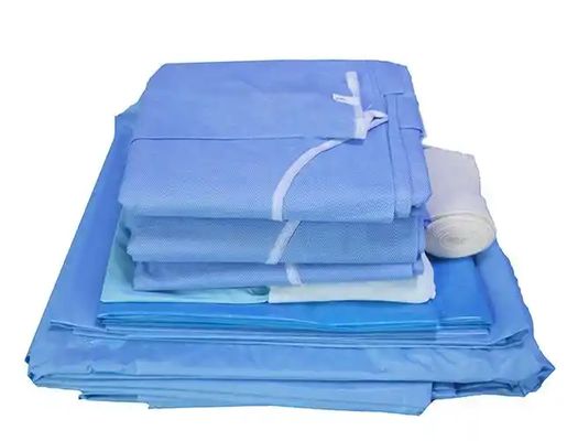 Confezione chirurgica usa e getta Materiali medici Accessori Ideali per le sale operatorie Condizione di stoccaggio Evitare la luce solare diretta