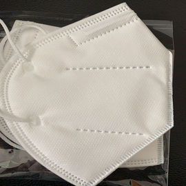 Maschera pieghevole FFP2, maschera del respiro facile di polvere eliminabile con alta capacità di filtrazione